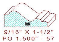 Applied Moulding 1-1/2" - 57