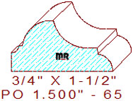 Applied Moulding 1-1/2" - 65 Applied Moulding 1-1/2" - 65