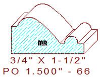 Applied Moulding 1-1/2" - 66 Applied Moulding 1-1/2" - 66