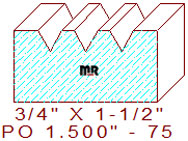 Applied Moulding 1-1/2" - 75