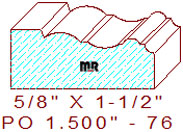 Applied Moulding 1-1/2" - 76 Applied Moulding 1-1/2" - 76