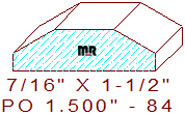 Applied Moulding 1-1/2" - 84