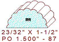 Applied Moulding 1-1/2" - 87