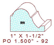Applied Moulding 1-1/2" - 92 Applied Moulding 1-1/2" - 92