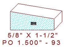 Applied Moulding 1-1/2" - 93