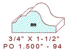 Applied Moulding 1-1/2" - 94 Applied Moulding 1-1/2" - 94