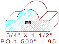 Applied Moulding 1-1/2" - 95 Applied Moulding 1-1/2" - 95