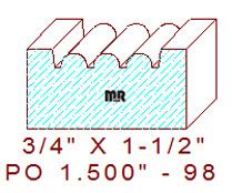 Applied Moulding 1-1/2" - 98