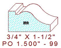 Applied Moulding 1-1/2" - 99