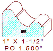 Applied Moulding 1-1/2" Applied Moulding 1-1/2"