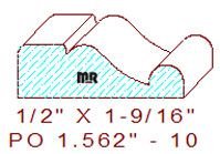 Applied Moulding 1-9/16" - 10