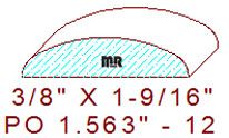 Applied Moulding 1-9/16" - 12