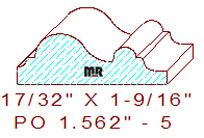 Applied Moulding 1-9/16" - 5 Applied Moulding 1-9/16" - 5