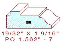 Applied Moulding 1-9/16" - 7 Applied Moulding 1-9/16" - 7