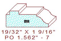 Applied Moulding 1-9/16" - 7