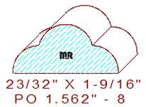 Applied Moulding 1-9/16" - 8