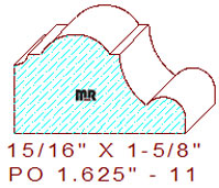 Applied Moulding 1-5/8" - 11 Applied Moulding 1-5/8" - 11