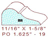 Applied Moulding 1-5/8" - 19