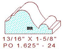 Applied Moulding 1-5/8" - 24