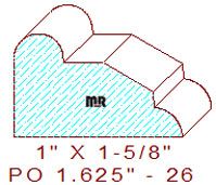 Applied Moulding 1-5/8" - 26 