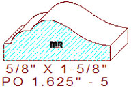Applied Moulding 1-5/8" - 5