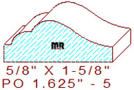 Applied Moulding 1-5/8" - 5 Applied Moulding 1-5/8" - 5
