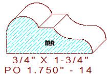 Applied Moulding 1-3/4" - 14