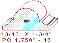 Applied Moulding 1-3/4" - 16