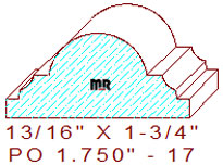 Applied Moulding 1-3/4" - 17 Applied Moulding 1-3/4" - 17