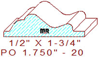 Applied Moulding 1-3/4" - 20 Applied Moulding 1-3/4" - 20