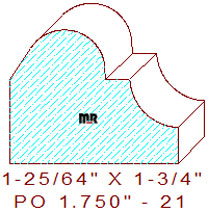 Applied Moulding 1-3/4" - 21 Applied Moulding 1-3/4" - 21