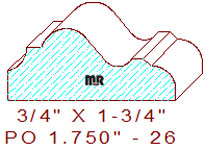 Applied Moulding 1-3/4" - 26 Applied Moulding 1-3/4" - 26