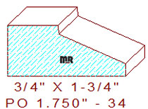 Applied Moulding 1-3/4" - 34 Applied Moulding 1-3/4" - 34