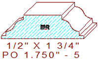 Applied Moulding 1-3/4" - 5 Applied Moulding 1-3/4" - 5
