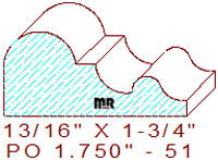 Applied Moulding 1-3/4" - 51