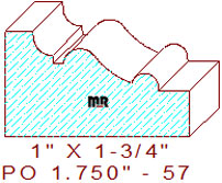 Applied Moulding 1-3/4" - 57 Applied Moulding 1-3/4" - 57