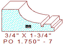 Applied Moulding 1-3/4" - 7