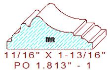 Applied Moulding 1-13/16" - 1 Applied Moulding 1-13/16" - 1