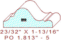 Applied Moulding 1-13/16" - 5 Applied Moulding 1-13/16" - 5