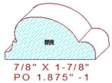 Applied Moulding 1-7/8" - 1 Applied Moulding 1-7/8" - 1