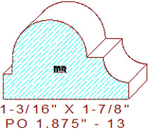 Applied Moulding 1-7/8" - 13 Applied Moulding 1-7/8" - 13