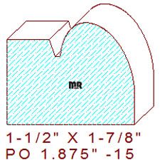 Applied Moulding 1-7/8" - 15