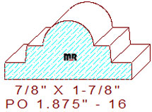 Applied Moulding 1-7/8" - 16 Applied Moulding 1-7/8" - 16