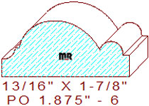 Applied Moulding 1-7/8" - 6