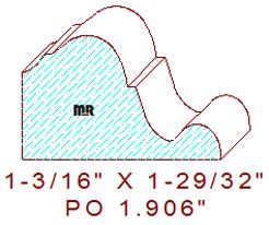 Applied Moulding 1-29/32" Applied Moulding 1-29/32"