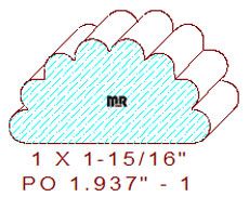 Applied Moulding 1-15/16" - 1 Applied Moulding 1-15/16" - 1