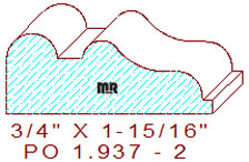 Applied Moulding 1-15/16" - 2