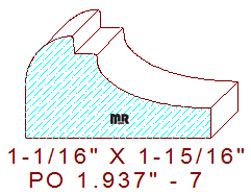 Applied Moulding 1-15/16" - 7