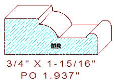 Applied Moulding 1-15/16" Applied Moulding 1-15/16"