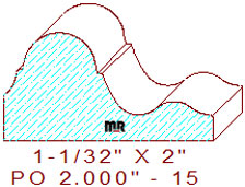 Applied Moulding 2" - 15 Applied Moulding 2" - 15